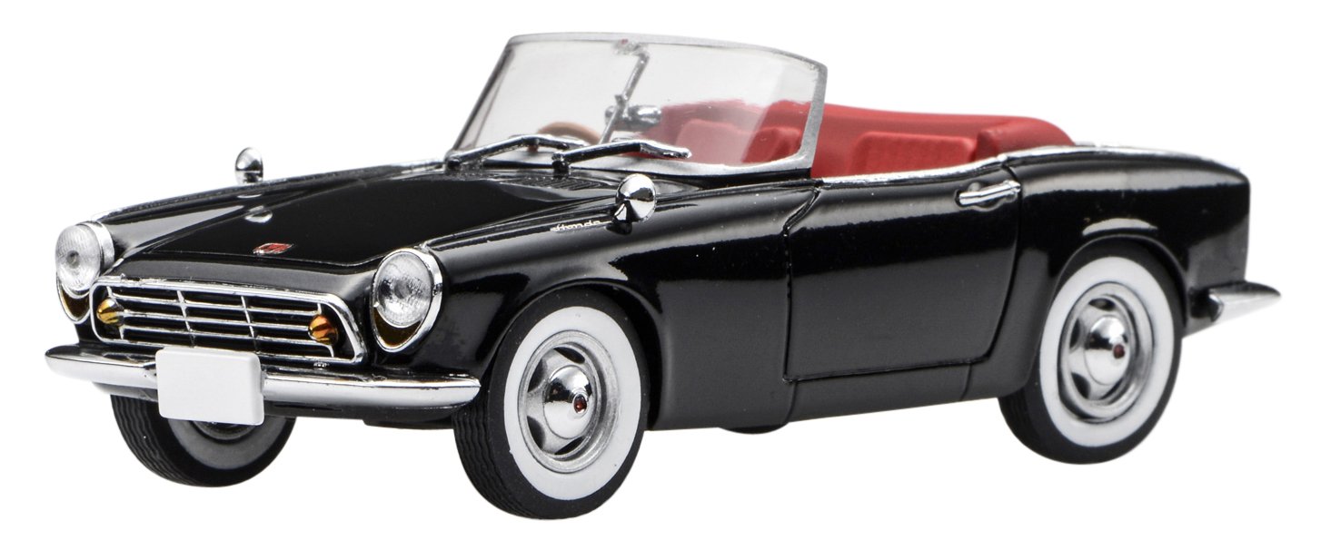 Amazon | エブロ 1/43 Honda S500 1963 ブラック 完成品 | ミニカー